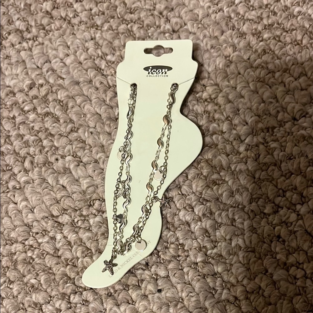 IC COLLECTION Silver Hosiery Socks